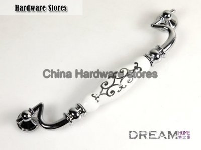 1pc/lot 156mm silver flower Ceramic drawer handle, Pull handle. Door pul C:156mm L:175mm AE99PC 1pc/lot 156mm silver flower Ceramic drawer handle, Pull handle. Door pul C:156mm L:175mm AE99PC