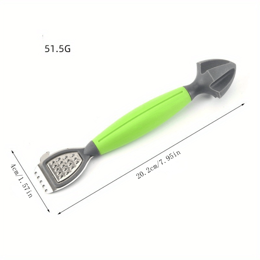 4 Pcs 3 In 1 Citrus Fruit Peeler Lemon Zester Orange Juicer