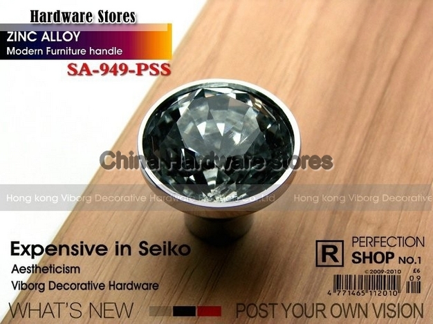 (30 pieces/lot) 25mm VIBORG K9 Glass Crystal Knobs Drawer Pulls& Cabinet Handles &Drawer Knobs, SA-949-PSS-25 (30 pieces/lot) 25mm VIBORG K9 Glass Crystal Knobs Drawer Pulls& Cabinet Handles &Drawer Knobs, SA-949-PSS-25