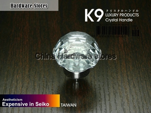 (30 pieces/lot) 25mm VIBORG K9 Glass Crystal Knobs Drawer Pulls& Cabinet Handles &Drawer Knobs, SA-953-PSS-25 (30 pieces/lot) 25mm VIBORG K9 Glass Crystal Knobs Drawer Pulls& Cabinet Handles &Drawer Knobs, SA-953-PSS-25