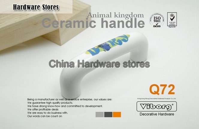 (30 pieces/lot) 64mm VIBORG Ceramic Furniture Handles Drawer Handles& Cabinet Handle &Drawer Pulls (30 pieces/lot) 64mm VIBORG Ceramic Furniture Handles Drawer Handles& Cabinet Handle &Drawer Pulls