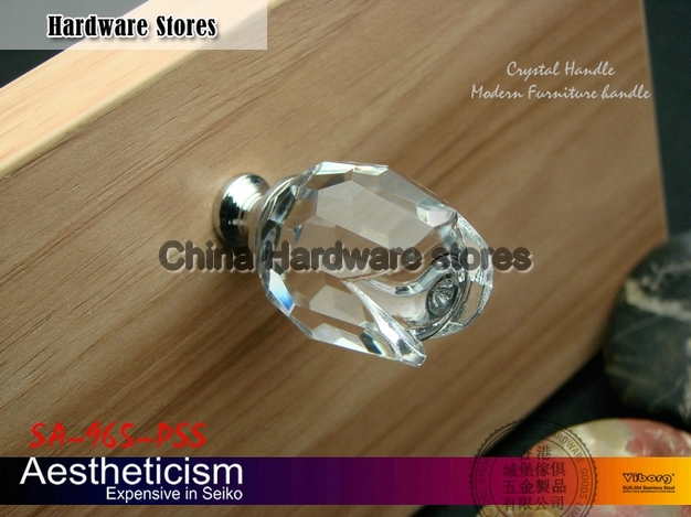 (4 pieces/lot) 40mm VIBORG K9 Glass Crystal Knobs Drawer Handle& Cabinet Pulls&Drawer Knobs, SA-965-PSS-40 (4 pieces/lot) 40mm VIBORG K9 Glass Crystal Knobs Drawer Handle& Cabinet Pulls&Drawer Knobs, SA-965-PSS-40