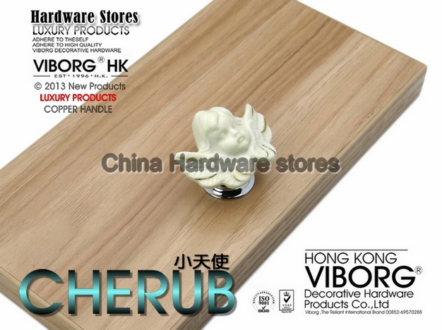 (4 pieces/lot) VIBORG Brass Drawer Pulls&Cabinet Handles &Drawer Knobs, SA-757