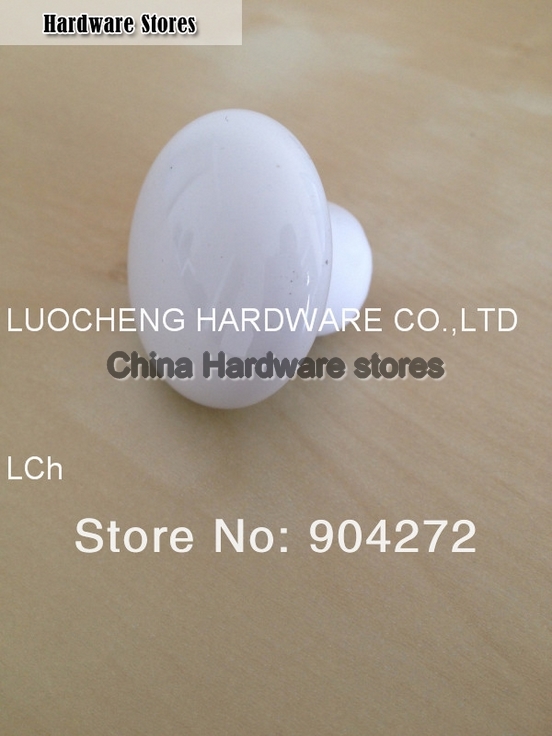 10 PCS/LOT 38MM PEARL WHITE CERAMIC KNOB CERAMIC HANDLES CABINET KNOB DOOR KNOBS ZINC KNOBS