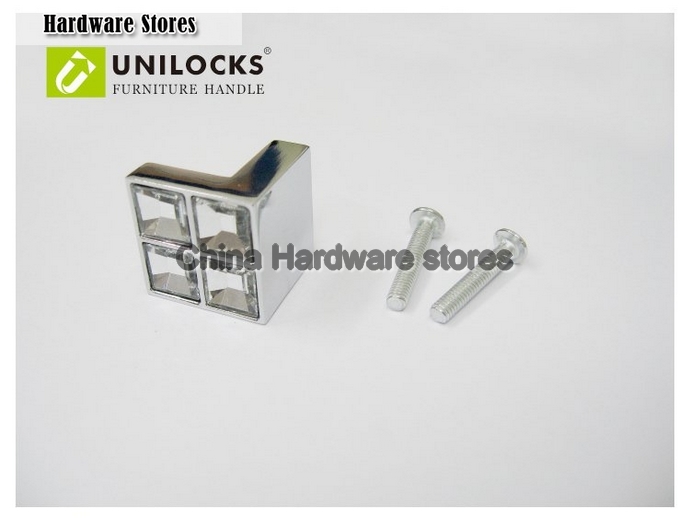 10PCS/LOT 25X25 MM Clear Crystal Glass Cabinet Knobs For Furniture Hardware New 10PCS/LOT 25X25 MM Clear Crystal Glass Cabinet Knobs For Furniture Hardware New
