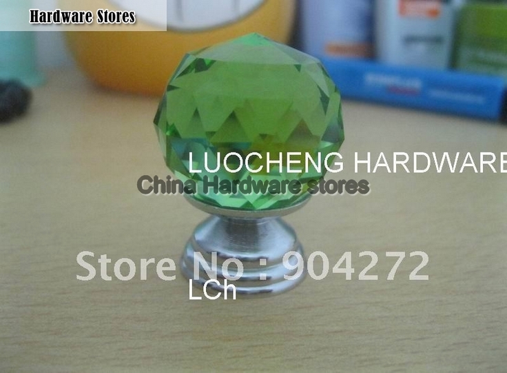 10PCS/LOT GREEN CUT CRYSTAL CABINET KNOB ON CHROME BRASS BASE 10PCS/LOT GREEN CUT CRYSTAL CABINET KNOB ON CHROME BRASS BASE
