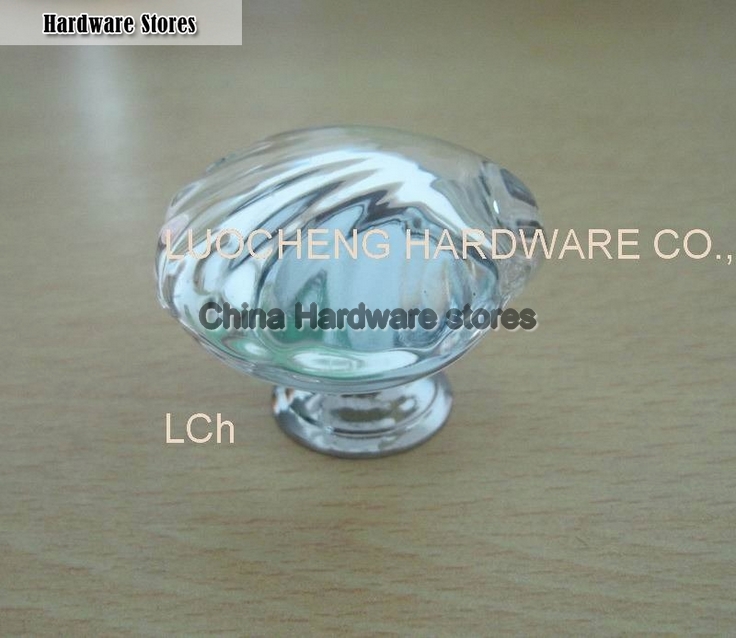 10PCS/LOT SHELL CLEAR CRYSTAL KNOB WITH CHROME ZINC BASE 10PCS/LOT SHELL CLEAR CRYSTAL KNOB WITH CHROME ZINC BASE