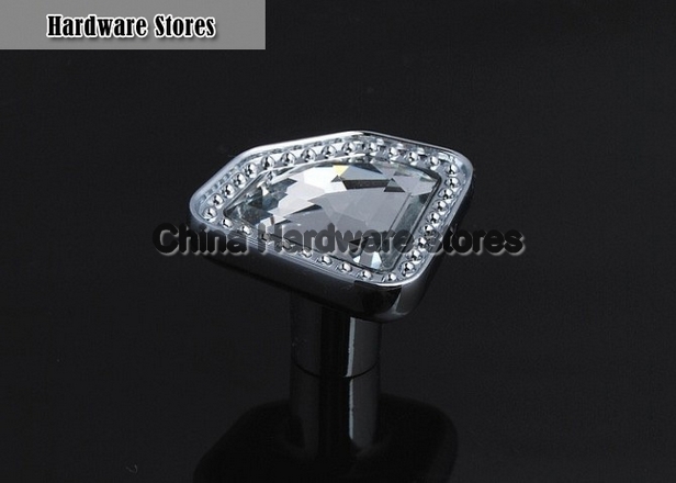 10PCS/Lot K9 Diamond Crystal Chrome Cabinet Knob And Drawer Cupboard Handle 10PCS/Lot K9 Diamond Crystal Chrome Cabinet Knob And Drawer Cupboard Handle