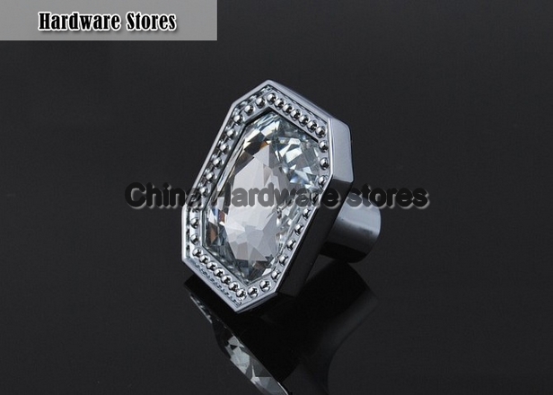 10PCS/Lot K9 Diamond Crystal Chrome Knobs Cabinet and Drawer Cupboard Handle 10PCS/Lot K9 Diamond Crystal Chrome Knobs Cabinet and Drawer Cupboard Handle