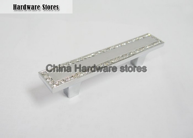 10Pcs Crystal Drawer Handles Cabinet Pulls For Furniture Hardware (C.C:96 mm) 10Pcs Crystal Drawer Handles Cabinet Pulls For Furniture Hardware (C.C:96 mm)