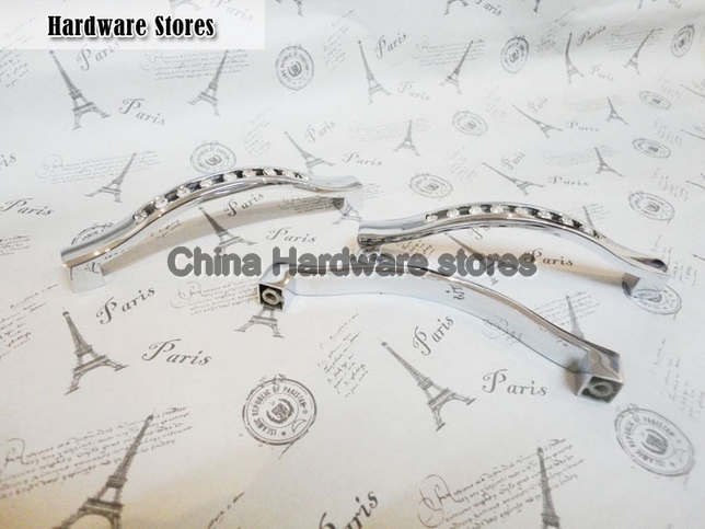 10Pcs Crystal Handles Kitchen Cabinet Knobs Zinc Alloy Drawer Pulls (C.C.:96mm,Length:105mm) 10Pcs Crystal Handles Kitchen Cabinet Knobs Zinc Alloy Drawer Pulls (C.C.:96mm,Length:105mm)