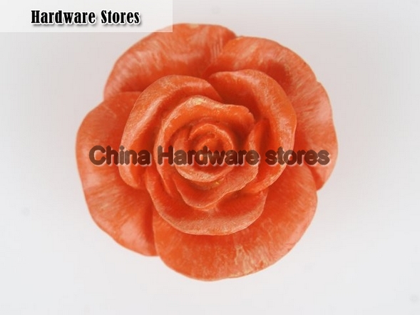 10Pcs/Lot Child Cartoon Garden Style Red Rose Kitchen Cabinet Handle and Knobs 10Pcs/Lot Child Cartoon Garden Style Red Rose Kitchen Cabinet Handle and Knobs