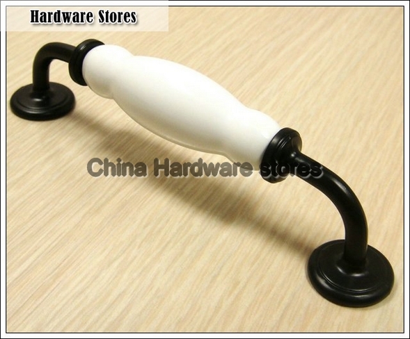 10Pcs Zinc Alloy Ceramic Kitchen Cabinet And Furniture Door Handle