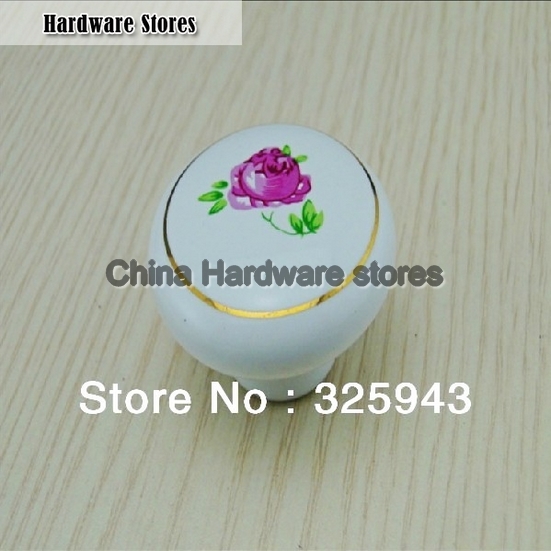 10pcs 40mm Cermic Cabinet Porcelain Knobs Kitchen Drawer Pulls Furniture Handle 10pcs 40mm Cermic Cabinet Porcelain Knobs Kitchen Drawer Pulls Furniture Handle