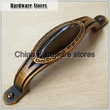 128MM Coffee gem Cabinet Handle /Ambry Drawer Antique Cupboard Door Knob 128MM Coffee gem Cabinet Handle /Ambry Drawer Antique Cupboard Door Knob