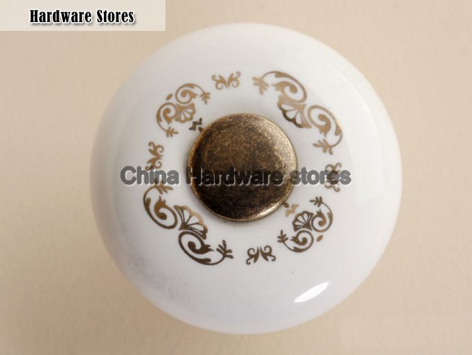 15Pcs Furniture Fittings Ceramic Wardrobe Drawer Cabinet Handle And Knobs(D:32mm) 15Pcs Furniture Fittings Ceramic Wardrobe Drawer Cabinet Handle And Knobs(D:32mm)