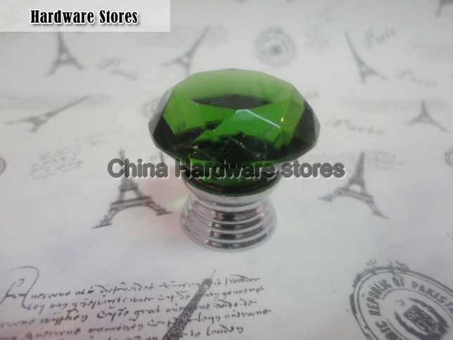 20Pcs Furniture Hardware K9 Crystal Glass Pull Handle Knobs Cabinet Door New (Diameter.:30mm,Green) 20Pcs Furniture Hardware K9 Crystal Glass Pull Handle Knobs Cabinet Door New (Diameter.:30mm,Green)