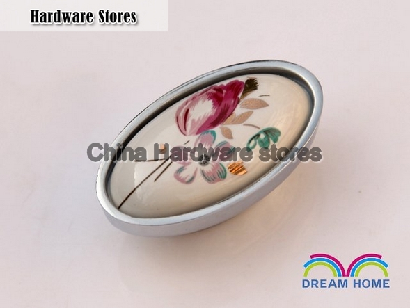 22mm Tulip flower Ceramic cabinet knob / Drawer knob and pull / cupboard knob C:22mm 22mm Tulip flower Ceramic cabinet knob / Drawer knob and pull / cupboard knob C:22mm