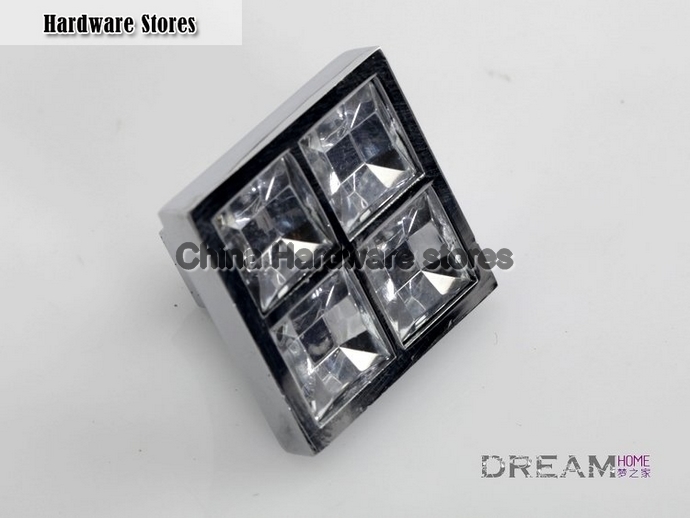 27MM Square knob Clear Crystal Glass door knob, Crystal knob / furniture pull / door pull 27MM Square knob Clear Crystal Glass door knob, Crystal knob / furniture pull / door pull