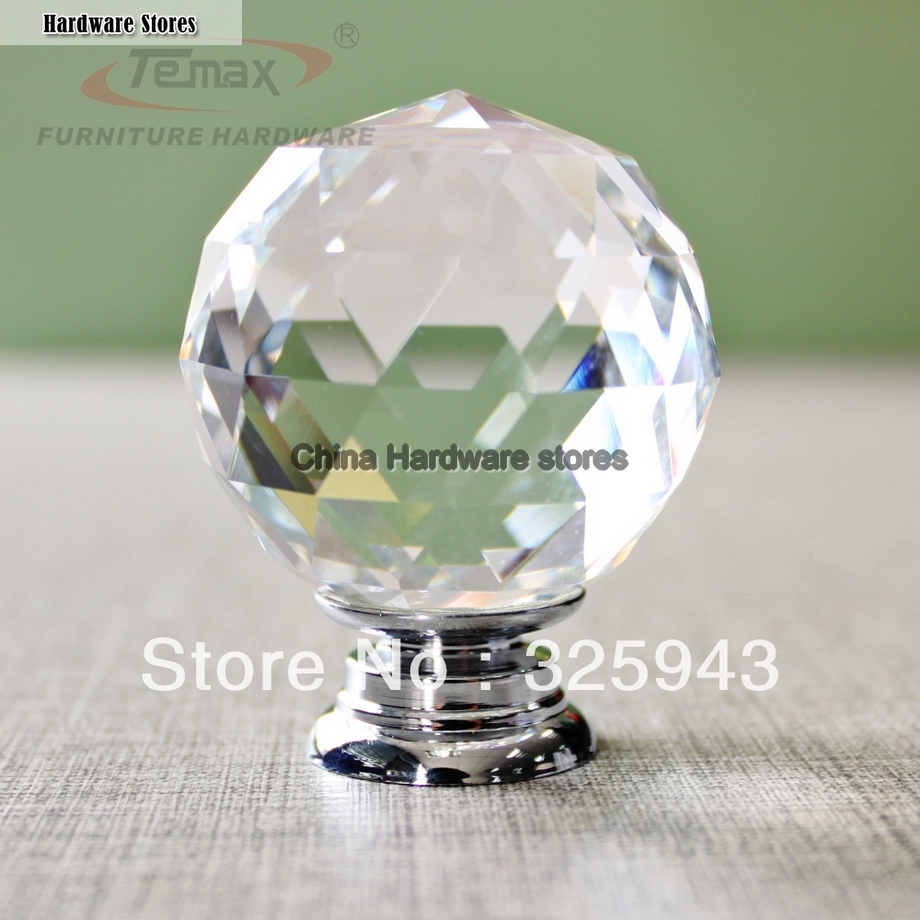 2X40mm Clear Round Zinc Alloy Round Type Cabinet Drawer Crystal Knobs And Handles Pulls 2X40mm Clear Round Zinc Alloy Round Type Cabinet Drawer Crystal Knobs And Handles Pulls
