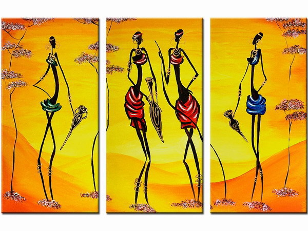 abstract figure hand painted 3 pieces group oil painting on canvas tds-th057 abstract figure hand painted 3 pieces group oil painting on canvas tds-th057