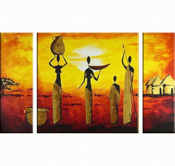 abstract figure hand painted 3 pieces group oil painting on canvas tds-th237 abstract figure hand painted 3 pieces group oil painting on canvas tds-th237
