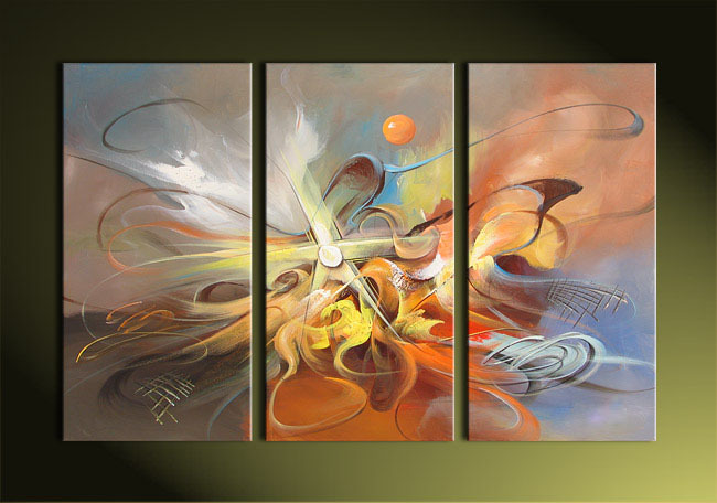abstract hand painted 3 pieces group oil painting on canvas tds-th005 abstract hand painted 3 pieces group oil painting on canvas tds-th005