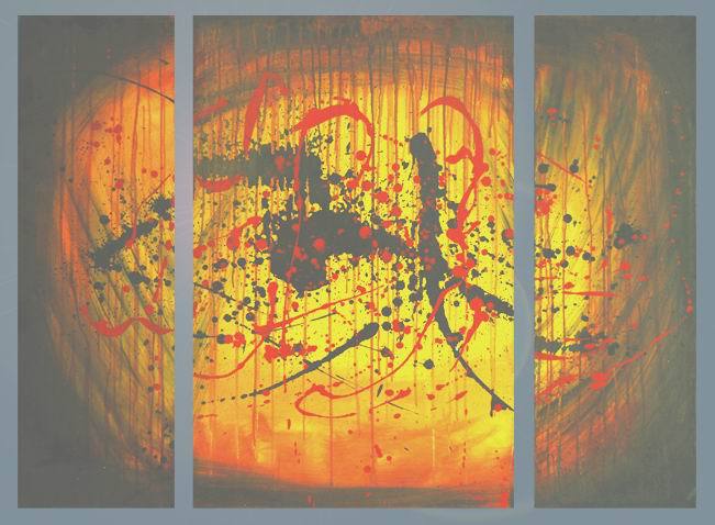 abstract hand painted 3 pieces group oil painting on canvas tds-th018 abstract hand painted 3 pieces group oil painting on canvas tds-th018