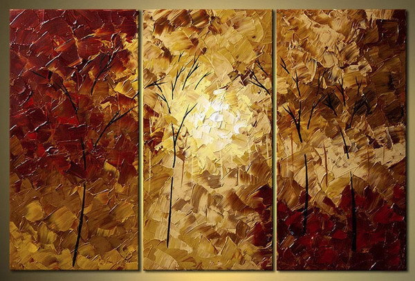 abstract hand painted 3 pieces group oil painting on canvas tds-th104 abstract hand painted 3 pieces group oil painting on canvas tds-th104