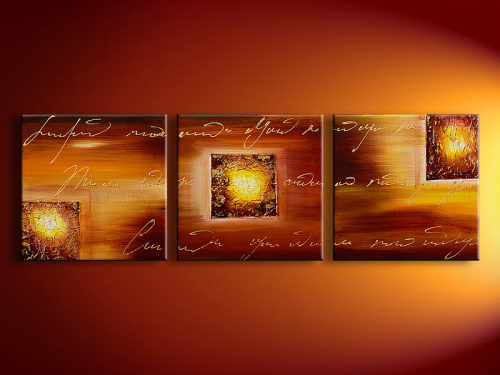 abstract hand painted 3 pieces group oil painting on canvas tds-th208 abstract hand painted 3 pieces group oil painting on canvas tds-th208