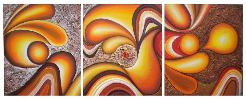 abstract hand painted 3 pieces group oil painting on canvas tds-th298 abstract hand painted 3 pieces group oil painting on canvas tds-th298