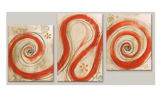 abstract hand painted 3 pieces group oil painting on canvas tds-th300 abstract hand painted 3 pieces group oil painting on canvas tds-th300