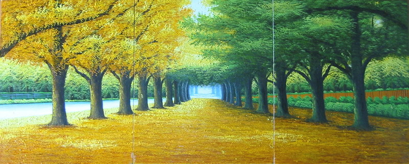 abstract landscape hand painted 3 pieces group oil painting on canvas tds-th061 abstract landscape hand painted 3 pieces group oil painting on canvas tds-th061