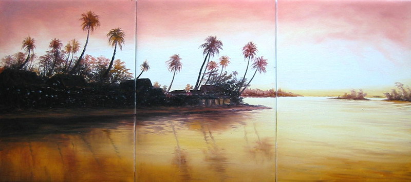 abstract landscape hand painted 3 pieces group oil painting on canvas tds-th064 abstract landscape hand painted 3 pieces group oil painting on canvas tds-th064