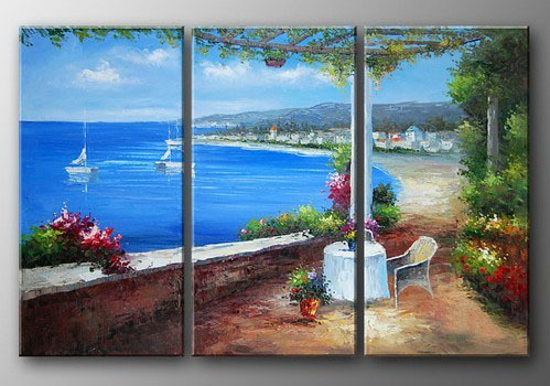 abstract landscape hand painted 3 pieces group oil painting on canvas tds-th131 abstract landscape hand painted 3 pieces group oil painting on canvas tds-th131