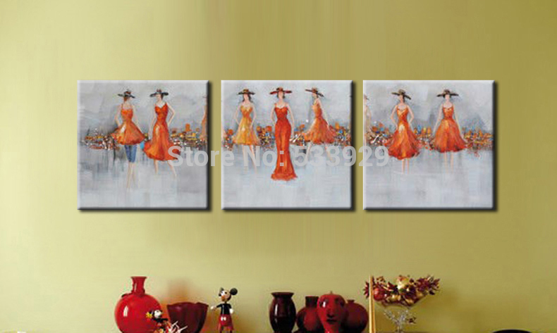sell 3pcs abstract hand painted home wall decor art oil painting on canvas for living room sell 3pcs abstract hand painted home wall decor art oil painting on canvas for living room