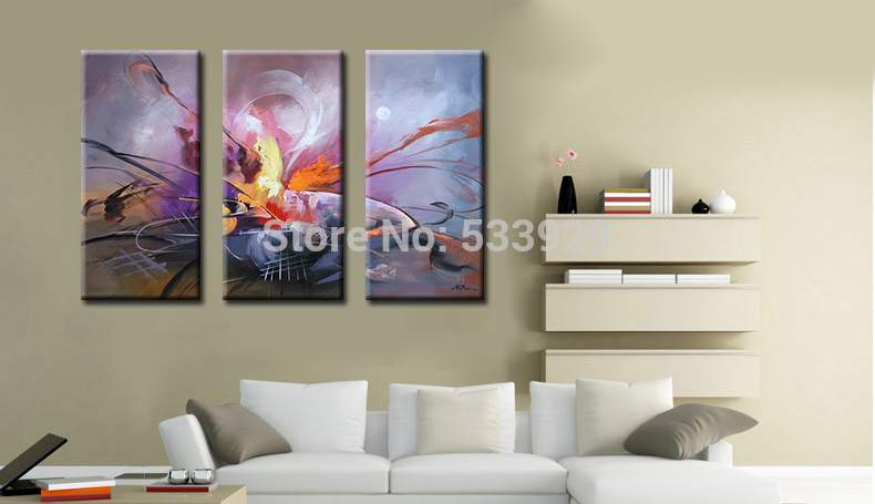 sell 3pcs abstract hand painted home wall decor art oil painting on canvas for living room sell 3pcs abstract hand painted home wall decor art oil painting on canvas for living room
