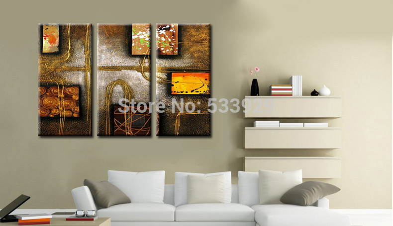 sell 3pcs abstract hand painted home wall decor art oil painting on canvas for living room sell 3pcs abstract hand painted home wall decor art oil painting on canvas for living room