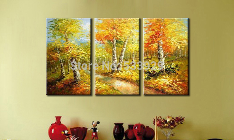 sell 3pcs abstract hand painted landscape home wall decor art oil painting on canvas for living room sell 3pcs abstract hand painted landscape home wall decor art oil painting on canvas for living room
