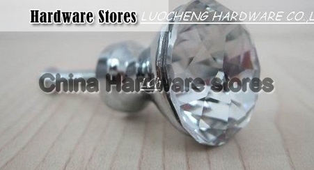 30PCS/ LOT GLASS HAOSHI KNOB ON ZINC CHORME BASE 30PCS/ LOT GLASS HAOSHI KNOB ON ZINC CHORME BASE