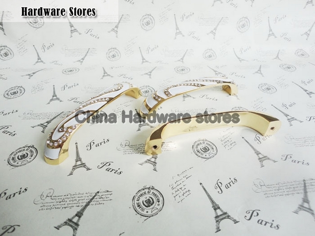 30Pcs K9 Top Quality Crystal Glass Handle Knob Cabinet Door New (C.C.:96mm,Length:110mm) 30Pcs K9 Top Quality Crystal Glass Handle Knob Cabinet Door New (C.C.:96mm,Length:110mm)