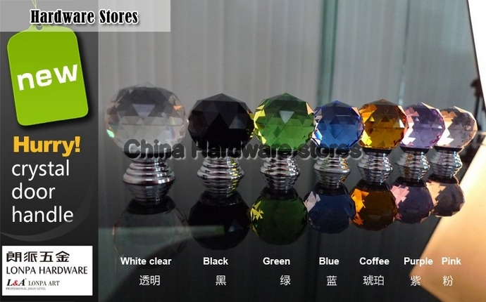 35MM K9 3 colors Cabinet Crystal Knobs/ Door Handles / Bedstand knob / door pull 35MM K9 3 colors Cabinet Crystal Knobs/ Door Handles / Bedstand knob / door pull