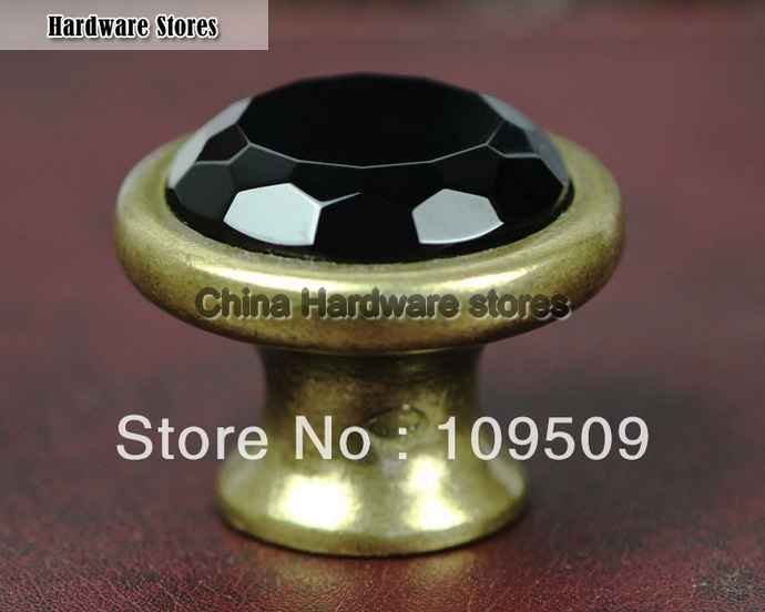 38mm (10pcs/lot) Crystal Knobs or Furniture Handle