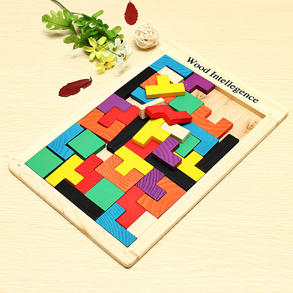 wooden tangram brain tetris game puzzle preschool children play wood toy training educational toy wooden tangram brain tetris game puzzle preschool children play wood toy training educational toy