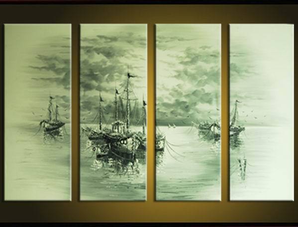 abstract landscape hand painted 4 pieces group oil painting on canvas tds-th040 abstract landscape hand painted 4 pieces group oil painting on canvas tds-th040