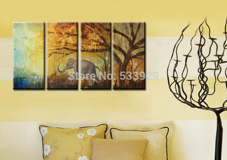sell 4pcs abstract hand painted home wall decor art oil painting on canvas for living room sell 4pcs abstract hand painted home wall decor art oil painting on canvas for living room