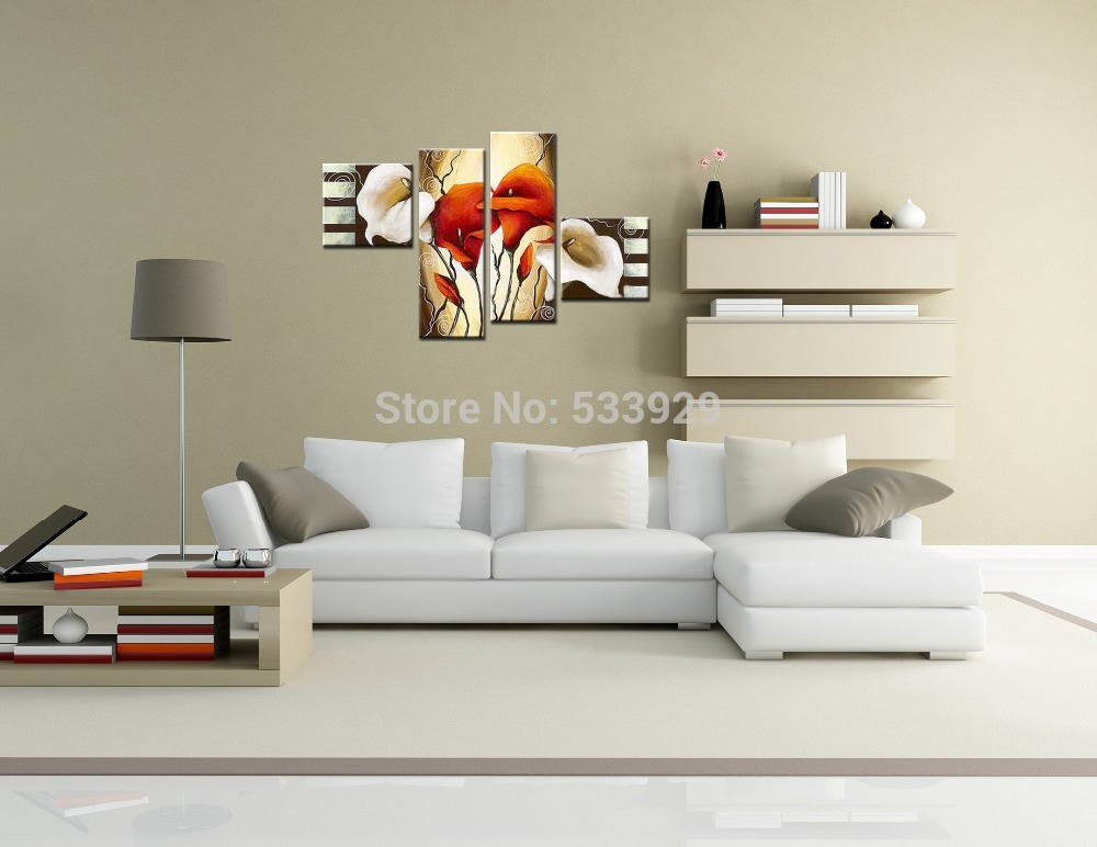 sell 4pcs abstract hand painted home wall decor art oil painting on canvas for living room sell 4pcs abstract hand painted home wall decor art oil painting on canvas for living room