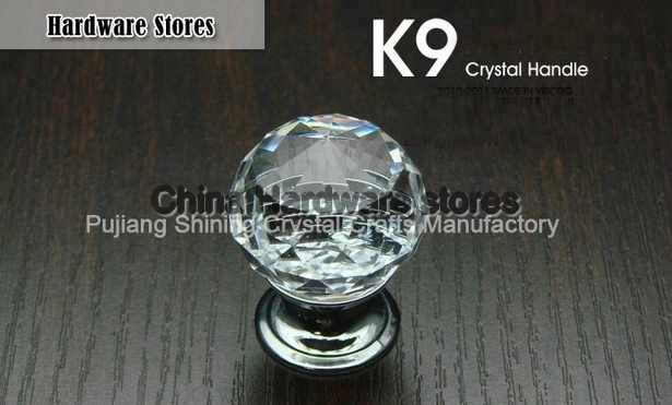 40PCS/ LOT 30 MM CLEAR CRYSTAL CABINET KNOBS WITH ZINC CHROME BACK PLATE 40PCS/ LOT 30 MM CLEAR CRYSTAL CABINET KNOBS WITH ZINC CHROME BACK PLATE