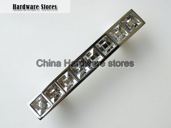 64mm Crystal handle/door handle, Chrome plated finish/ door pull C:64mm L:98mm 64mm Crystal handle/door handle, Chrome plated finish/ door pull C:64mm L:98mm