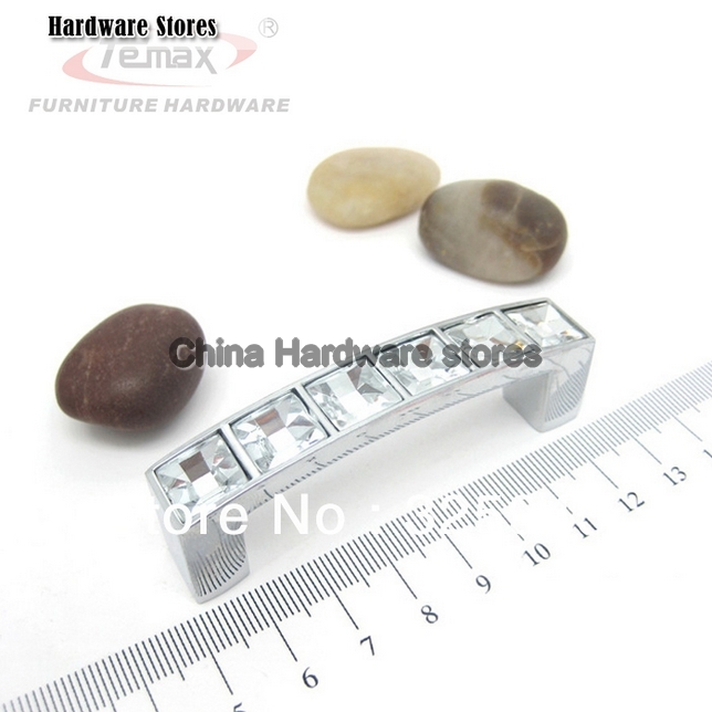64mm clear crystal zinc alloy square type cabinet knobs and handles drawer morden kitchen pulls ?bar 64mm clear crystal zinc alloy square type cabinet knobs and handles drawer morden kitchen pulls ?bar